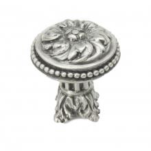 Carpe Diem Hardware 851-0 - Acanthus & Beaded Large Knob w/ Column Base Rosette Style