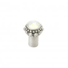 Carpe Diem Hardware 865-12 - Cache Small Round Knob w/ A Rivoli Swarovski Crystal