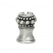 Carpe Diem Hardware 865B-12 - Cache Small Round Knob w/ Flared Foot w/ A Rivoli Swarovski Crystal