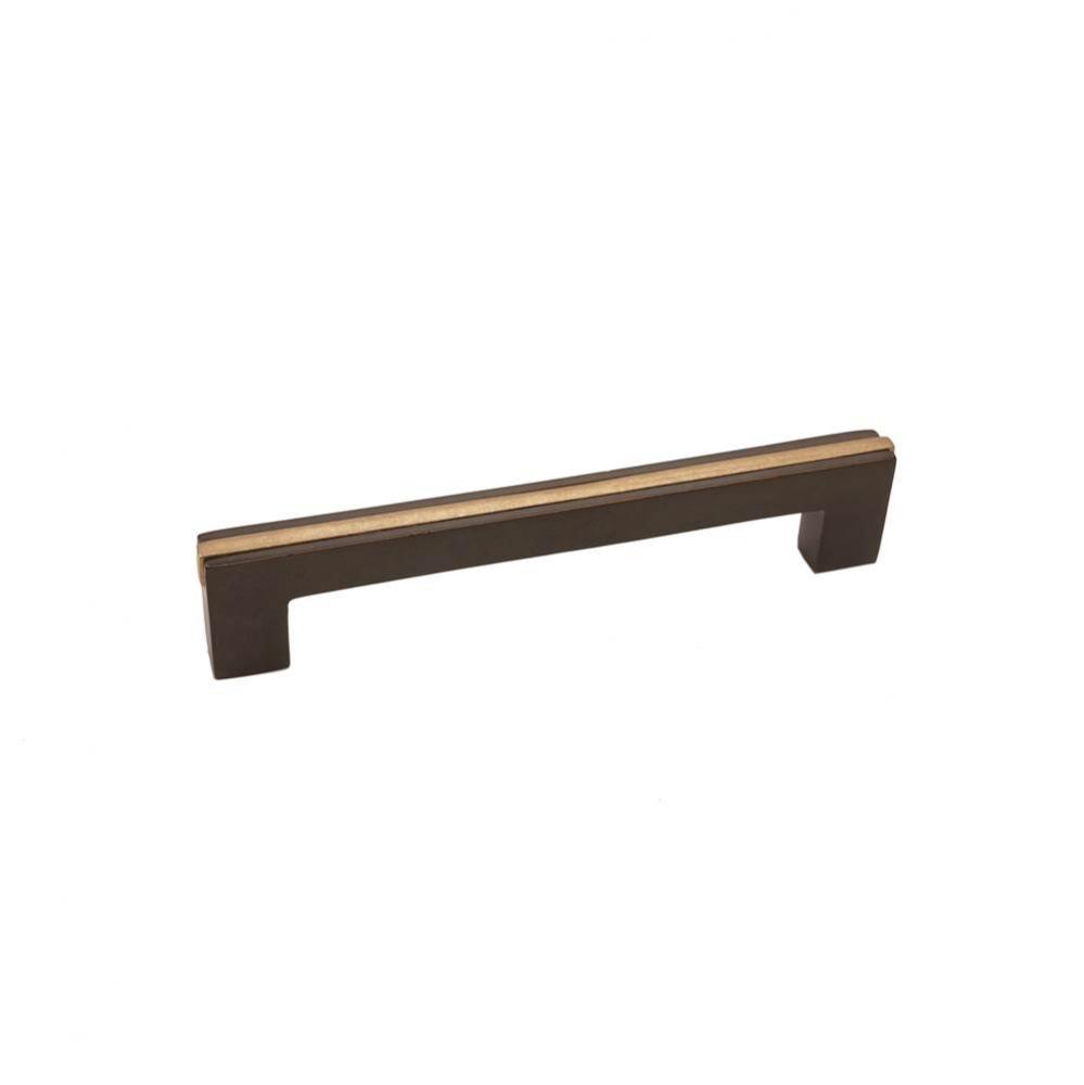 Contemporary Banded Handle, Espresso Champagne