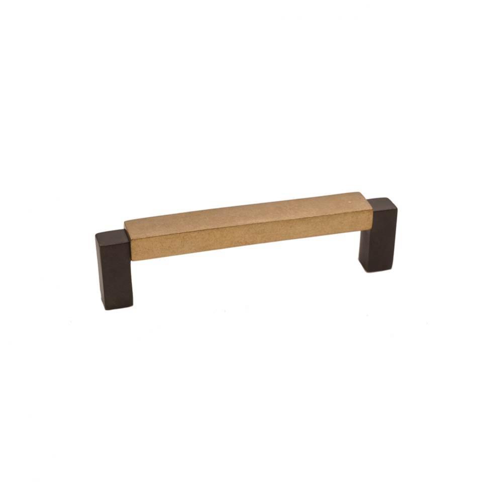 Contemporary Flat Top Handle, Espresso Champagne