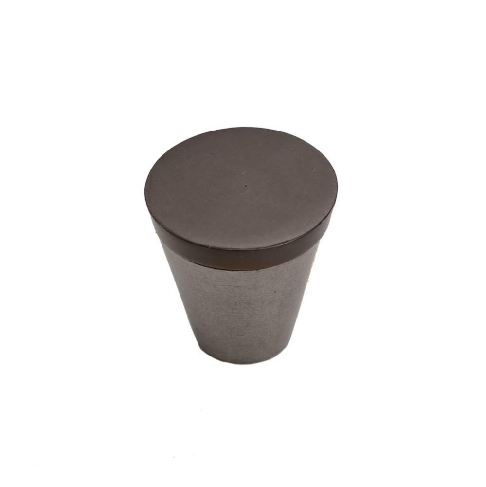 Contemporary Cone Knob, Platinum Espresso
