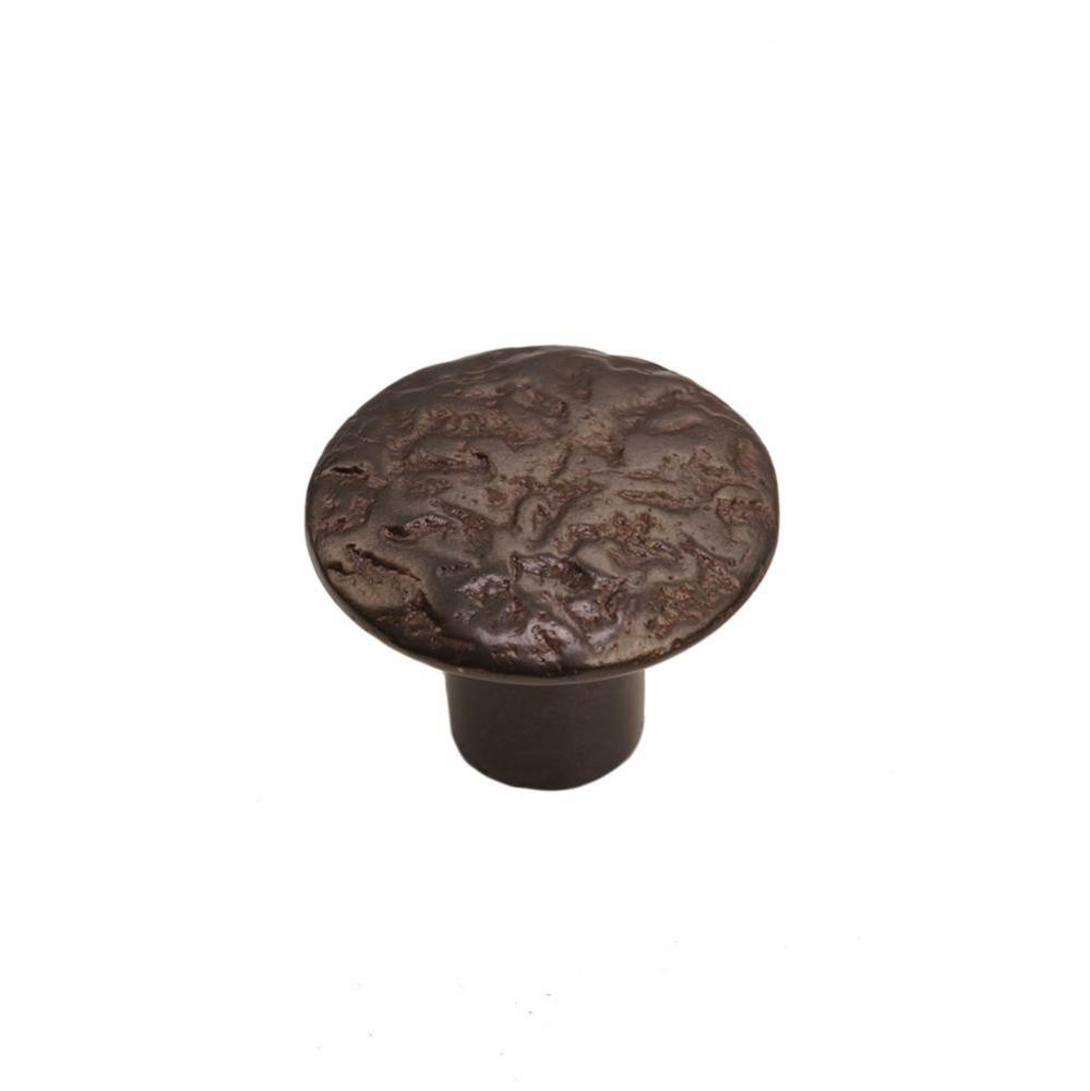 Textured Round Knob, Espresso