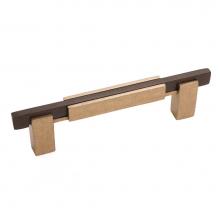 Coastal Bronze 01-106-CE - Contemporary Square Base Handle, Champagne Espresso