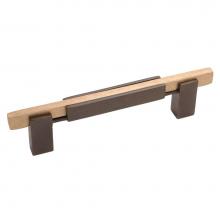 Coastal Bronze 01-106-EC - Contemporary Square Base Handle, Espresso Champagne