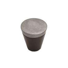 Coastal Bronze 04-702-EP - Contemporary Cone Knob, Espresso Platinum