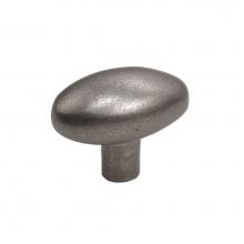 Coastal Bronze 09-501-P - Oblong Knob, Platinum