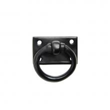 Coastal Bronze S8-400-19 - Ring Pull Plate - 2'' x 1-1/4'', Black