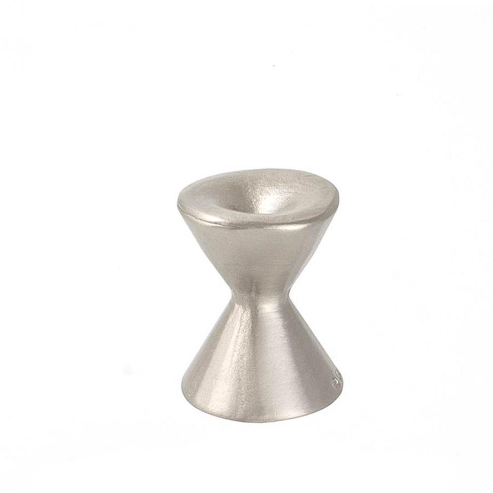 Forged 2 Med Round Knob 7/8 Inch - Satin Nickel