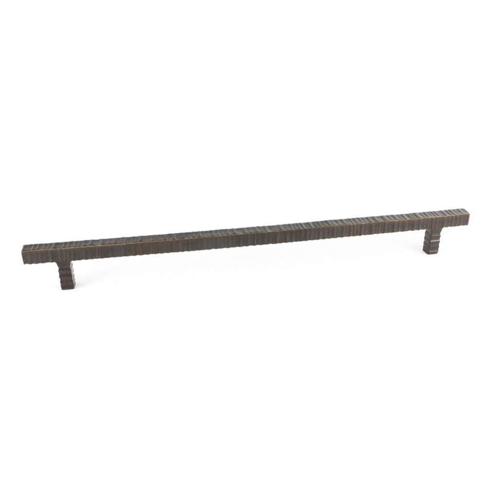 Forged 3 Square Bar Pull, Pair 14 1/2 Inch (c-c) - Oil Rubbed Bronze