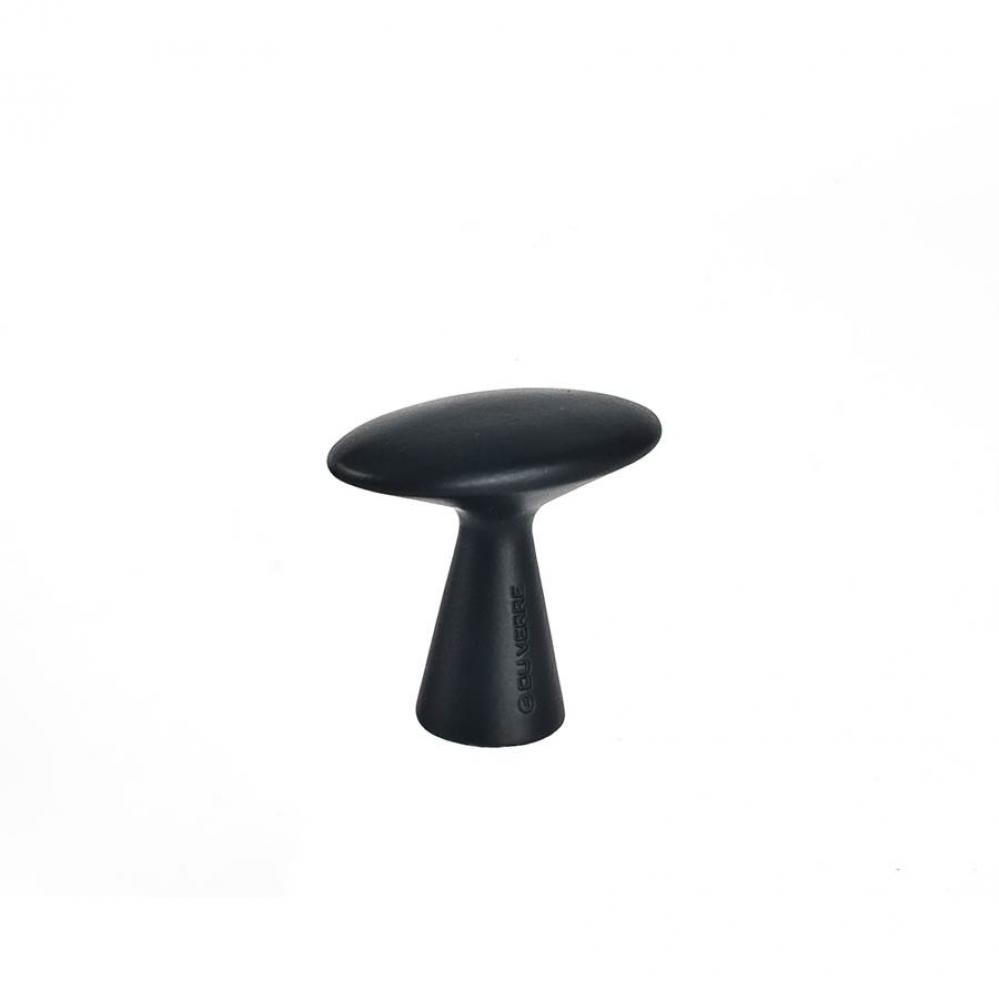Series 3 Knob 1 5/8 Inch - Black Matte