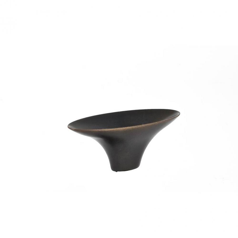 Lotus Knob 3 1/2 Inch - Oil Rubbed Bronze