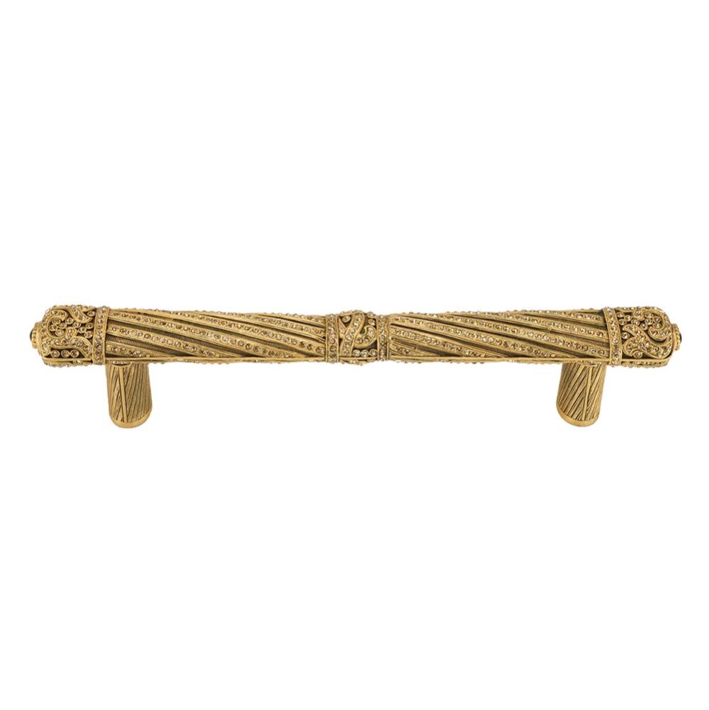 Edgar Berebi Evening Dress 6'' Center To Center Pull Decorated With Black Stone And Ligh