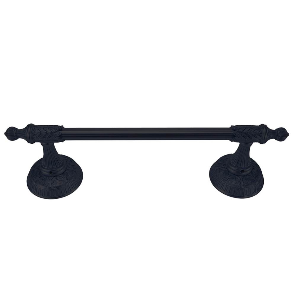 Hampton 9'' Hand Towel; Matte Black Finish