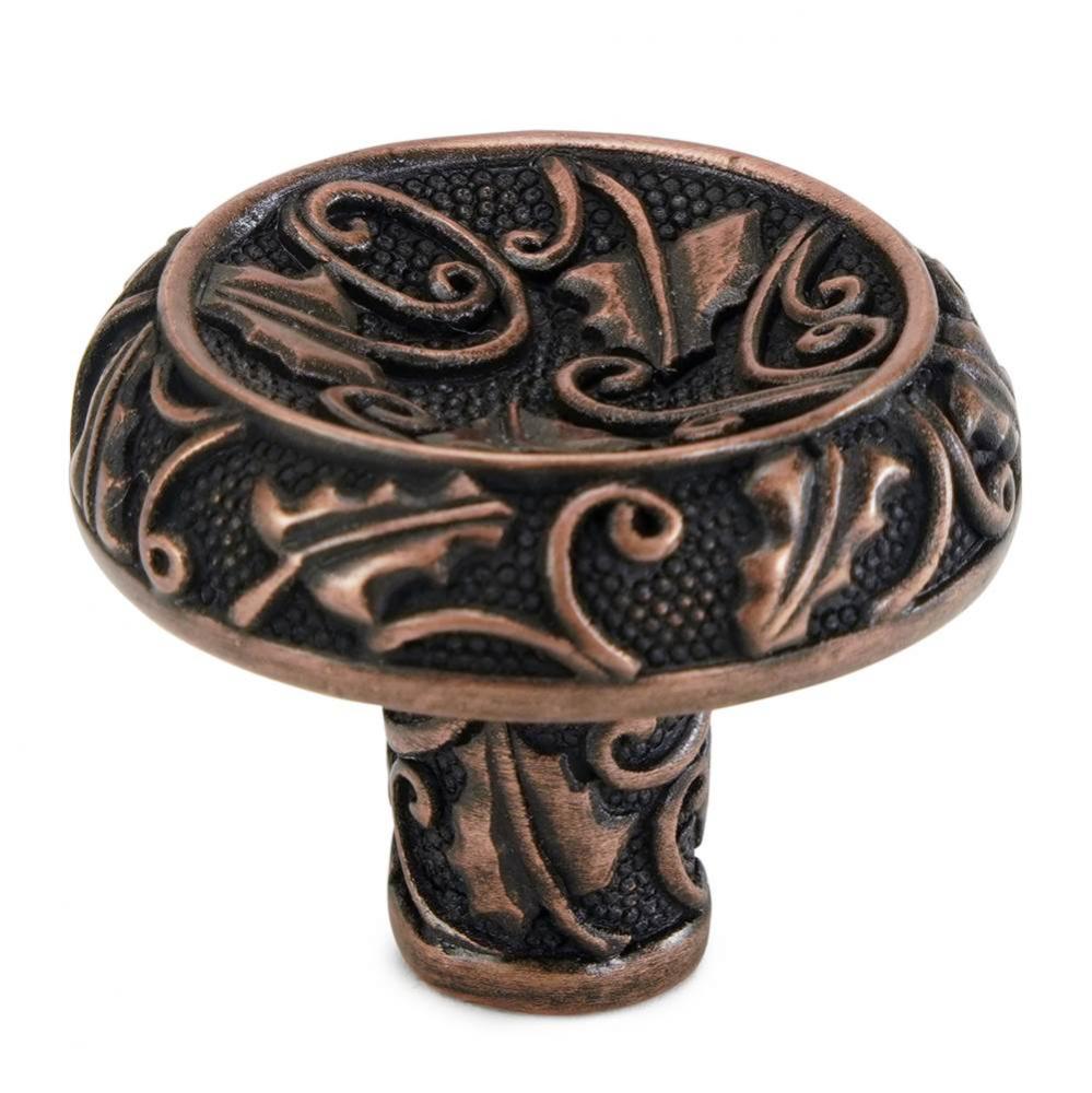 Rookwood Knob In Artisan Copper Plate
