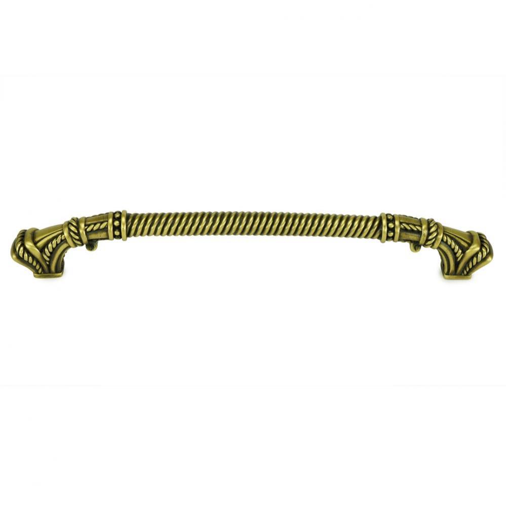 Americana 8'' Center To Center Small Appliance Pull In Burnished Brass Plate