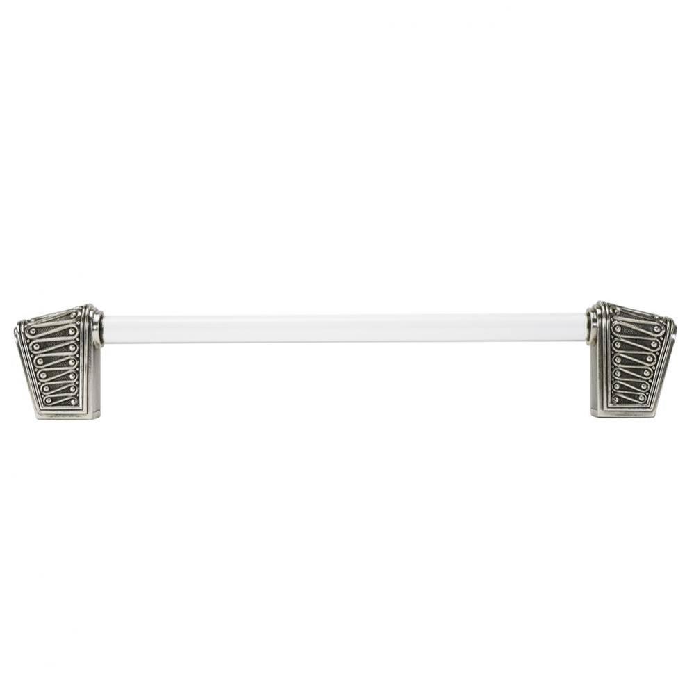 Rivoli Ii 10'' CC Appliance Pull; Burnish Silver Plate