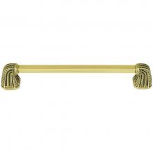 Edgar Berebi 101438/BB - Saville 8'' CC Pull; Burnish Brass Plate