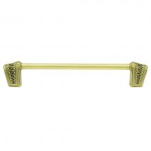 Edgar Berebi 101578/BB - Rivoli 8'' CC Pull; Burnish Brass Plate