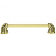 Edgar Berebi 101814/BB - Saville 14'' CC Appliance Pull; Burnish Brass Plate