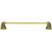 Edgar Berebi 101838/BB - Saville 8'' CC Pull; Burnish Brass Plate