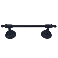 Edgar Berebi 2510/4 - Hampton 9'' Hand Towel; Matte Black Finish