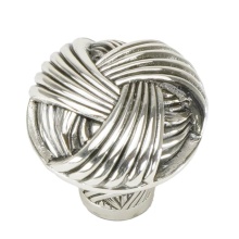 Edgar Berebi 7749/6 - Edgar Berebi Barrington Knob In Burnished Silver Plate