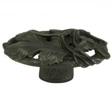 Edgar Berebi 8203FB - Edgar Berebi Arts and Craft Oak Park Knob In French Bronze Plate