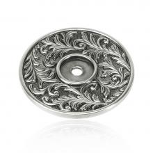 Edgar Berebi 8643/6 - Glendale Back Plate Burnish Silver Finish