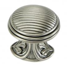 Edgar Berebi 8649AN - Cambridge Round Knob; Antique Nickel Finish
