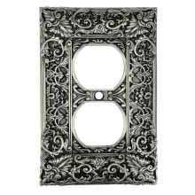 Edgar Berebi 8796AN - Glendale Switch Cover; Dbl Outlet