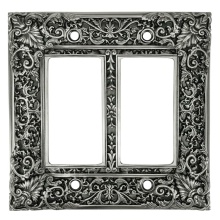 Edgar Berebi 8965AN - Glendale Double Gfi Switch Cover