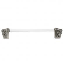 Edgar Berebi G101590/BS - Rivoli Ii 10'' CC Appliance Pull; Burnish Silver Plate