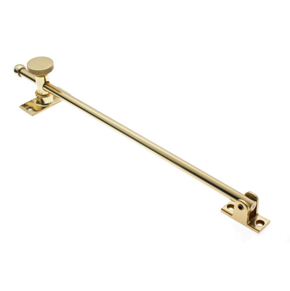 Swing Casement Adjuster 12'' Polished Brass