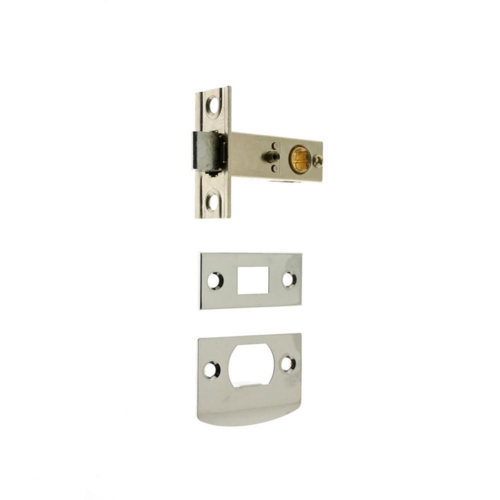 1-3/4'' Backset, Passage Tubular Latch Polished Chrome