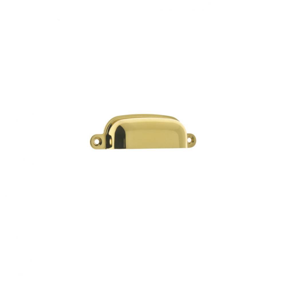 3-1/4'' Small Drawer Pull Polished Brass
