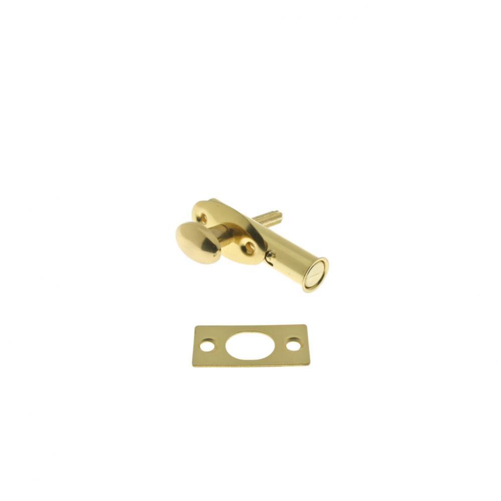 Mortise Door Bolt Polished Brass-H