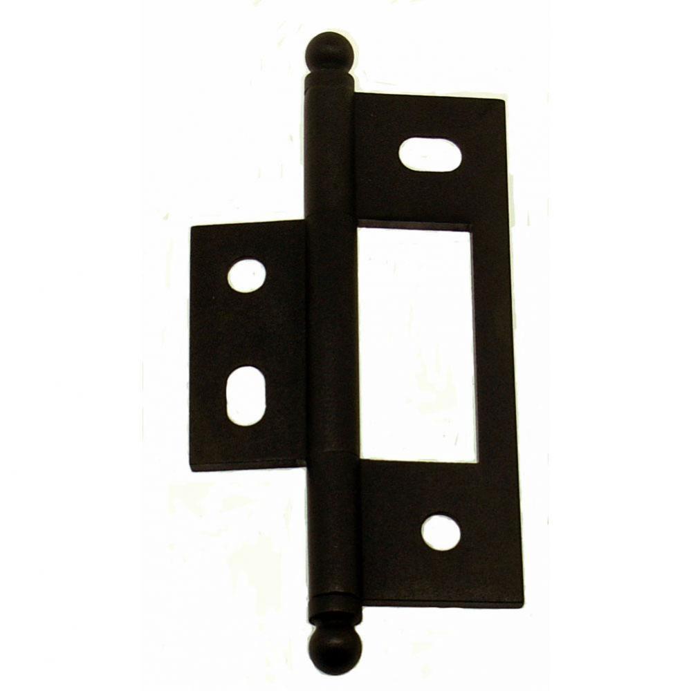 2-1/2'' X 7/8'' Solid Brass Non-Mortise Cabinet Hinge (Pair) Oil-Rubbed Bronze