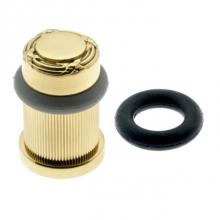 Idh 13092-003 - Ribbon & Reed Bullet Door Bumper/Stop Polished Brass