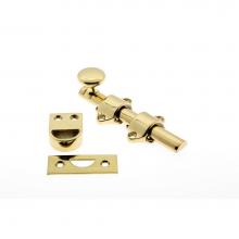 Idh 11270-003 - 4'' Dutch Door Bolt Polished Brass