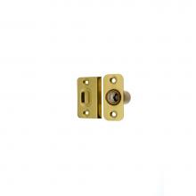 Idh 12012-003 - Wide Round Roller Ball Catch Polished Brass