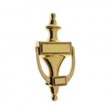 Idh 20022-003 - Beaded Knocker Polished Brass
