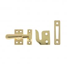 Idh 21013-003 - Small Casement Fastener Polished Brass