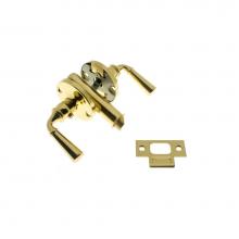 Idh 21252-003 - Storm Screen Door Latch (Dual Lever) Polished Brass