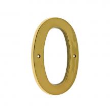 Idh 23200-003 - 6'' Cast Solid Brass Number: #0 Polished Brass