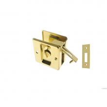 Idh 25411-003 - Pocket Privacy Door Pull Polished Brass