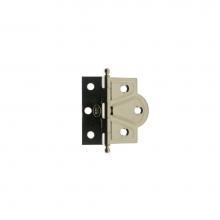 Idh 80001-014 - Solid Brass 2-1/2'' X 2-3/4'' Combo Mortise/Surface Offset Hinge Ball Finials