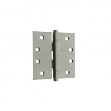 Idh 86000-26D - 4'' X 4'' Solid Extruded Brass Ball Bearing Hinge (Pair) Satin Chrome-J