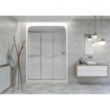 Mirolin Canada 38NAFS - Corner 38'' Neo Angle Door Frosted Silver