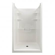 Mirolin Canada MEL4LS46 - Biscuit Melrose 4 Shower Stall with seat